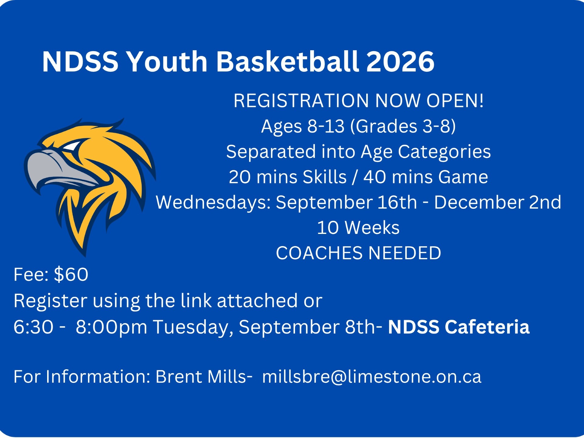 NDSS Youth Basketball 2026